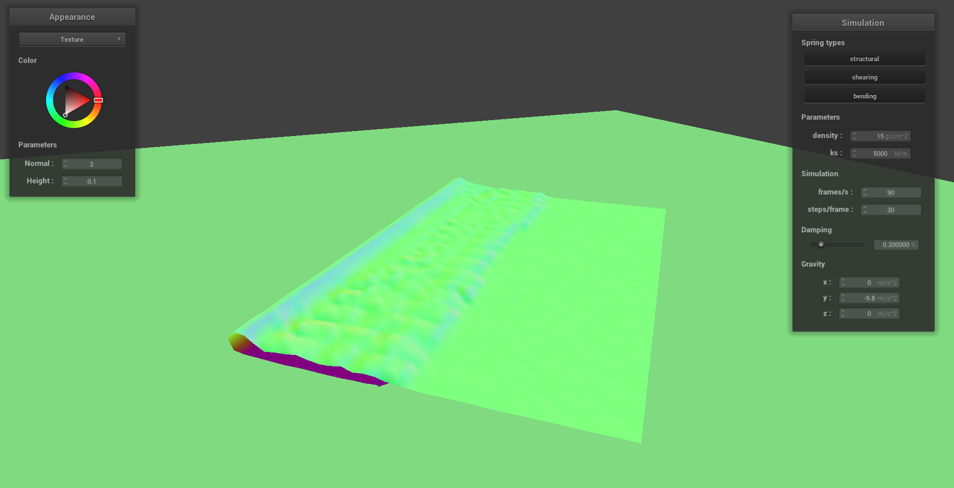 Figure 4.5: Self-Collision Checks. Self-Collisions