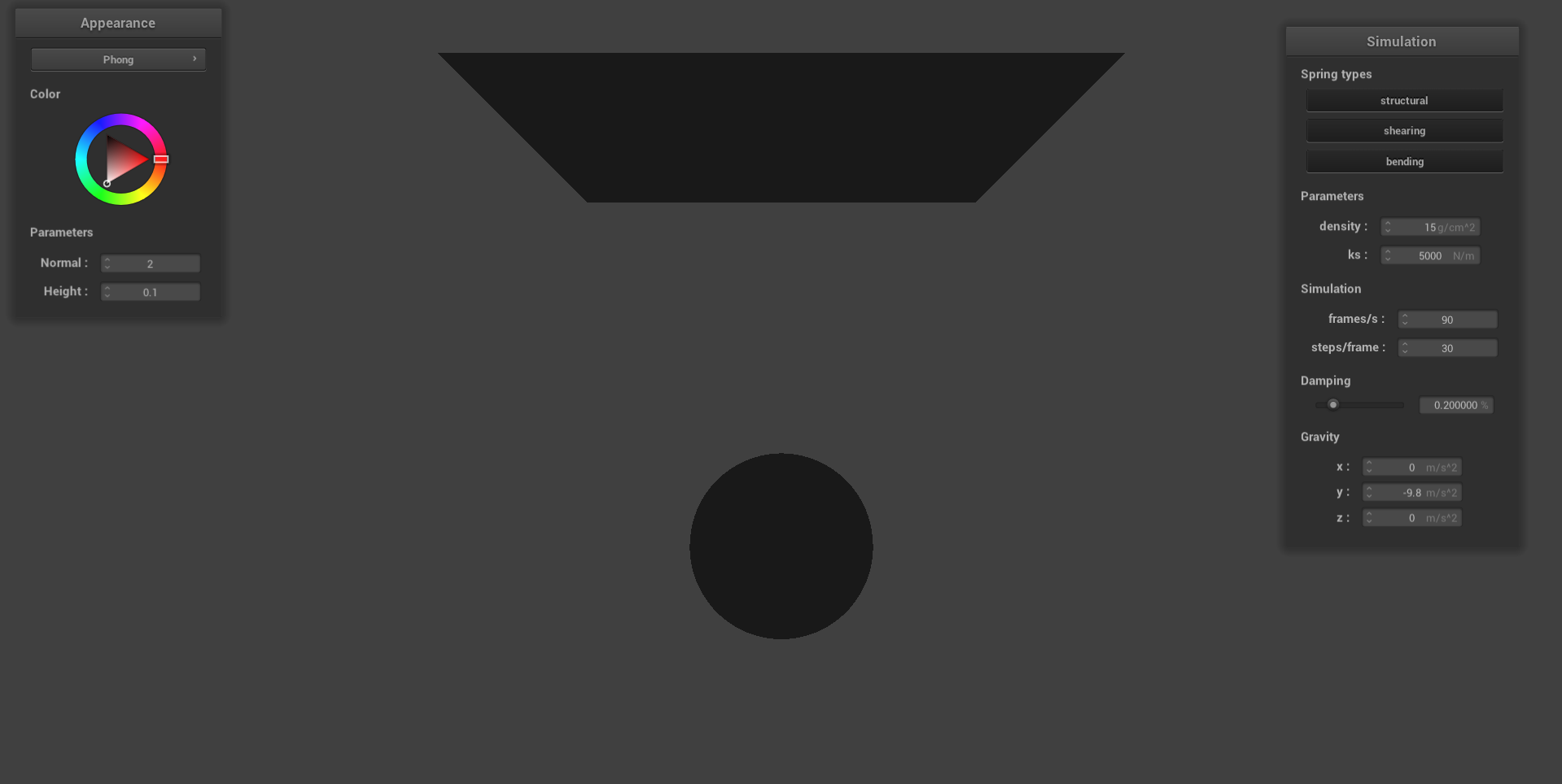 Figure 4.5: Self-Collision Checks. Self-Collisions