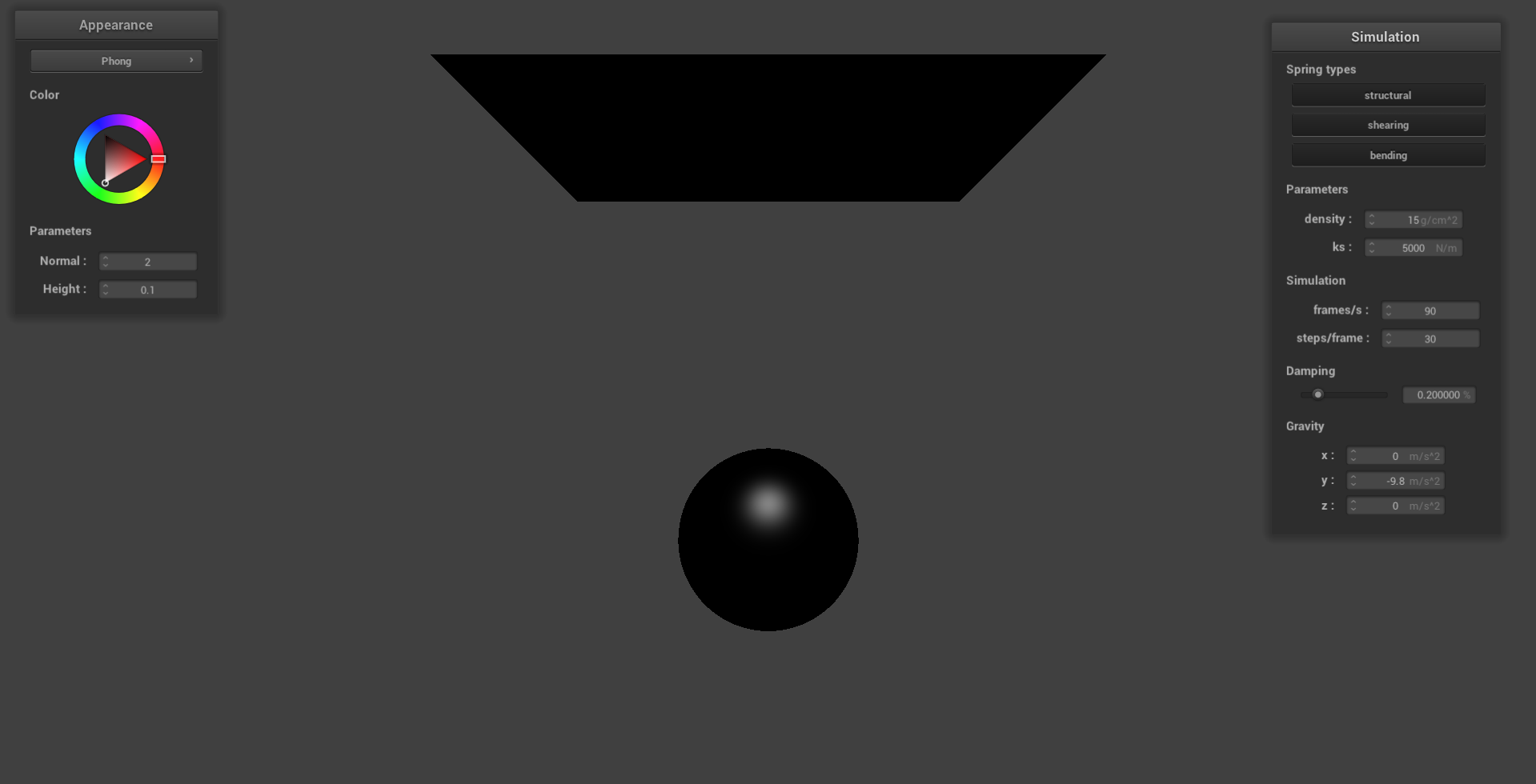 Figure 4.5: Self-Collision Checks. Self-Collisions